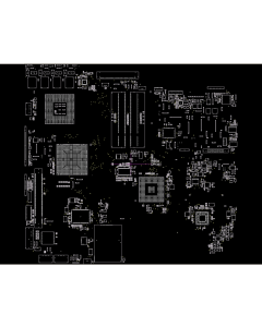 ASUS A4S REV2.1 60-NBOMB1000-D01P BOARDVIEW