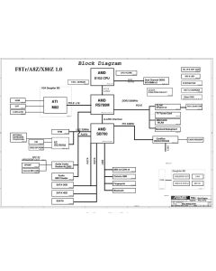 Asus F8Tr/A8Z/X80Z Motherboard schematic