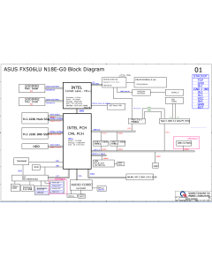 ASUS FX506LU QUANTA BKXF DABKXFMBAC0 REV1.2 SCHEMATIC