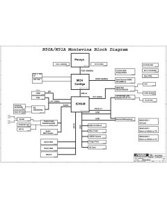 Asus N50A/N51A Motherboard schematic