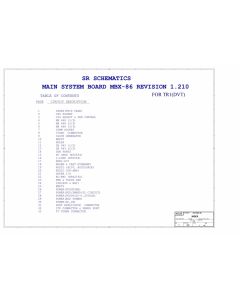 Asus SR MBX-86 SCHEMATIC