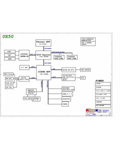 Asus UX50 Motherboard schematic 