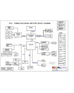 Asus W7J schematic