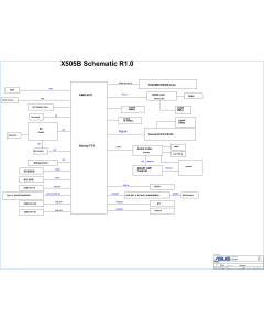 ASUS X505B X505BP REV1.0 SCHEMATIC