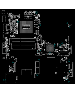 ASUS B451JA REV2.1 60NB06U0-MB1150 BOARDVIEW