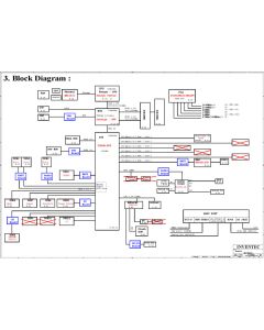 The motherboard schematic for Acer TravelMate 8371