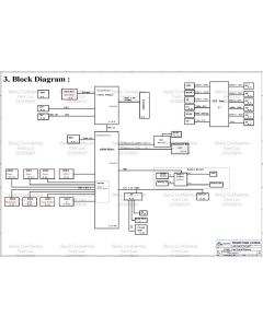 The motherboard schematic for BENQ Joybook LiteU106/U126