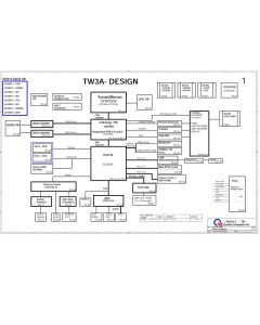 BENQ R55 QUANTA TW3A SCHEMATIC