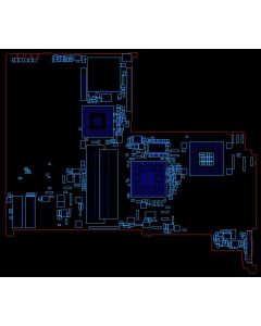 Toshiba Sallite U300 BOARDVIEW - QUANTA BU1-SANTA ROSA