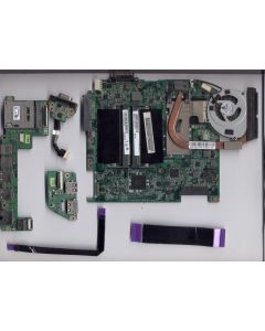 РАБОТЕЩА ДЪННА ПЛАТКА ЗА TOSHIBA SATELLITE T130 - QUANTA BU3