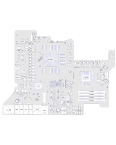 APPLE IMAC INTEL ALU 27 RETINA 5K EARLY 2019 A2115 820-01823 BOARDVIEW