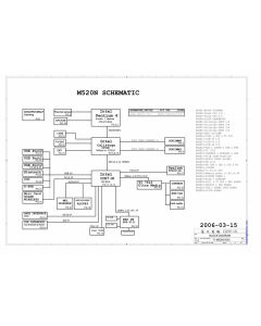 CLEVO M520N schematic – 71-M52N0-D03  