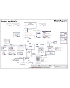 The motherboard schematic for LENOVO 3000 C100