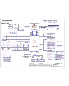 DELL ALIENWARE M14X R1 COMPAL LA-6801P PALB0 REV0.3 SCHEMATIC