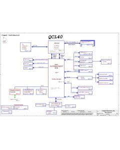 Asus A45V schematic – QCL40 LA-8224P 