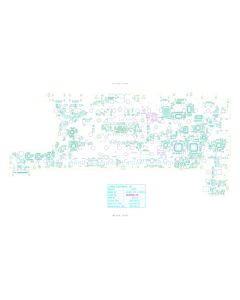 DELL LATITUDE E7270  E7470 COMPAL LA-C451P AAZ50  REV1.0 BOARDVIEW