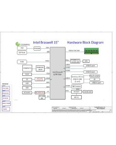 HP PROBOOK 250 G5 COMPAL LA-D704P BDL50 REV0.3PV SCHEMATIC