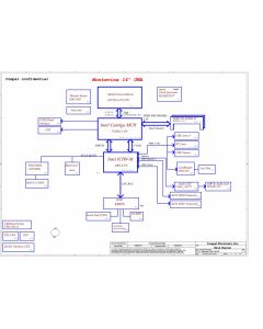 Compal NCL50 LA-6121P schematic – Montevina 14″ UMA – NCL50