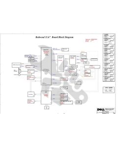 DELL 11-3147 P20T WISTRON REDWOOD 13270-1 SCHEMATIC