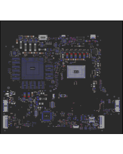 DELL ALIENWARE M15 R7  M17 R5 COMPAL LA-L761P HDQ53 REV1.0 BOARDVIEW