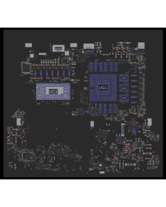 DELL ALIENWARE X15 R2 COMPAL LA-L613P HDS70 REV2.0 BOARDVIEW