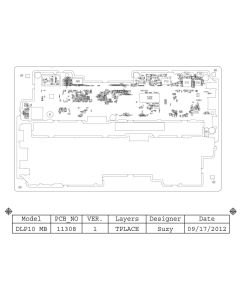 DELL LATITUDE 10-ST2 WISTRON DLP10 11308-1 REVA00 BOARDVIEW