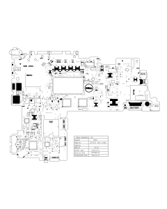 DELL LATITUDE 7200 COMPAL LA-G661P DDB20 REV1.0 BOARDVIEW