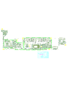 DELL LATITUDE 7350 COMPAL LA-B331P ZAU70 REV1.0 BOARDVIEW