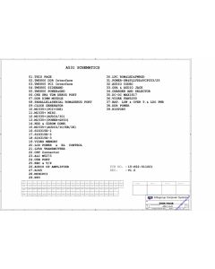 ECS A531 (Transmeta 5800) schematic – A531-1-4-01 – 15-F22-011001