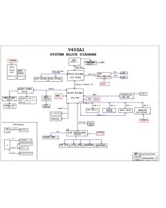 ECS V40SA1 Motherboard schematic