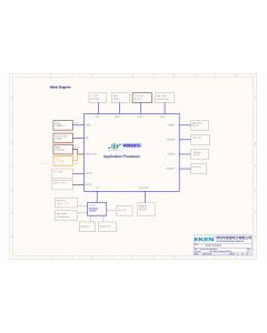 EKEN WM8850 7inch MID (WMS8233A) MB W730 REV 6 - HD7 Everest SCHEMATIC