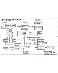 Asus F80S Motherboard schematic – Asus X82S