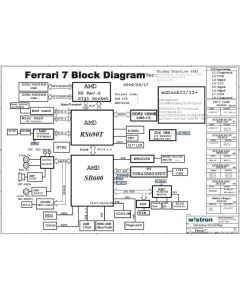 Acer Ferrari 1100 schematic - FERRARI 7