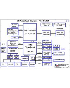 QUANTA MK-NOTE PINE TRAIL Schematic