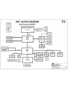 Fujitsu Lifebook N6010 schematic - AW1