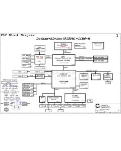 Quanta PL2 Motherboard schematic