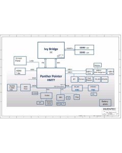 FUJITSU LIFEBOOK UH552 UH572 INVENTEC SYNAPSE 6050A2503201 SCHEMATIC