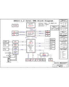 HP G60 schematic – HBU16-1.2 Intel UMA