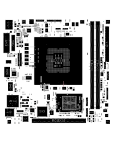 GIGABYTE GA-H110N REV1.0 BOARDVIEW