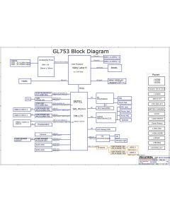 PEGATRON GL753VW REV1.0 SCHEMATIC