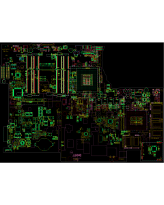 DELL XPS L701X QUANTA GM7B DAGM7BMBAF0 REVF BOARDVIEW