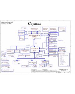 HP Compaq nc6400 (UMA) schematic – Caymus LA-2952P