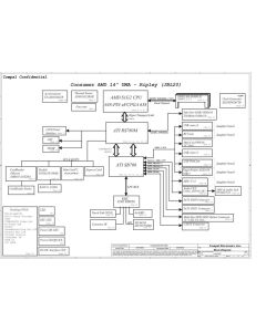 Compaq Presario CQ40 AMD (UMA) schematic – Ripley JBL20 LA-4111P 