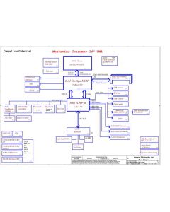 HP DV4 Series schematic – Intel CPU – JAL50 LA-4105P
