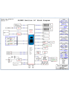 HP PAVILION X360 14-DY0XXX WISTRON SLINKY 203032-1 SCHEMATIC