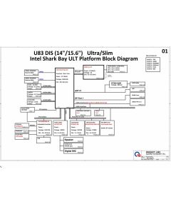 HP Probook 440 SCHEMATIC - QUANTA U83 DIS
