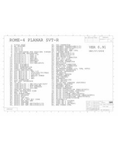 IBM ThinkPad T43 schematic – ROME-4 SVT-R(V0.91)