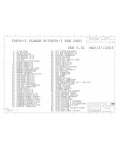 IBM ThinkPad X31/X32 schematic – TOKYO-2 PLANAR 