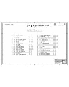 APPLE IPAD MINI SCHEMATIC – 820-3243 – X123 MLB  051-9374