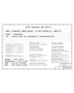 APPLE iPhone 3g 051-7340 820-2168 SCHEMATIC AND COMPONENT LOCATION